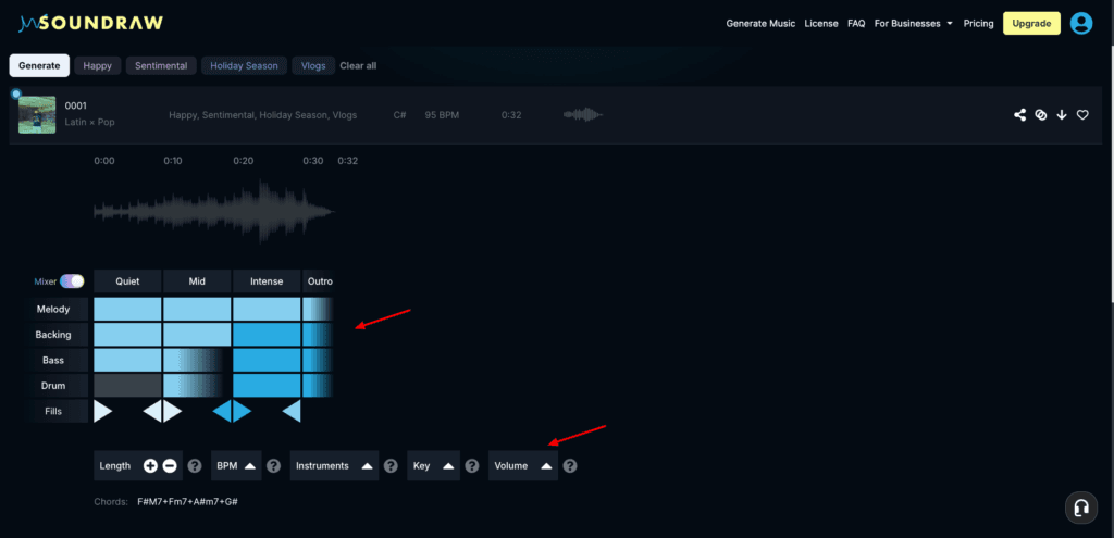 Soundraw - AI Mixer
