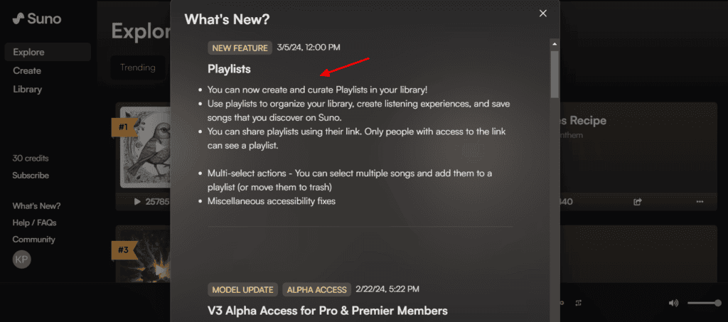 Suno AI Review (2026) - How To Use Suno AI 11 Suno AI - Feature updates