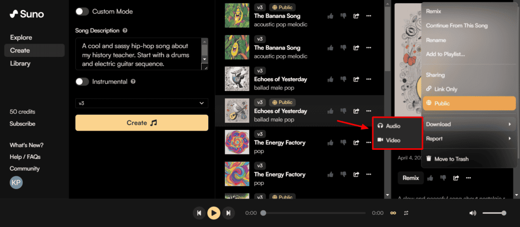 Suno AI Review (2026) - How To Use Suno AI 6 Suno AI download options