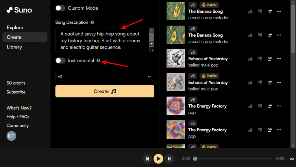Suno AI Review (2026) - How To Use Suno AI 5 Suno AI song prompt and type