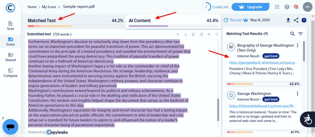 13 Best AI Tools for Teachers (2026) - Save Time & Make Learning Fun 7 Copyleaks AI content detection