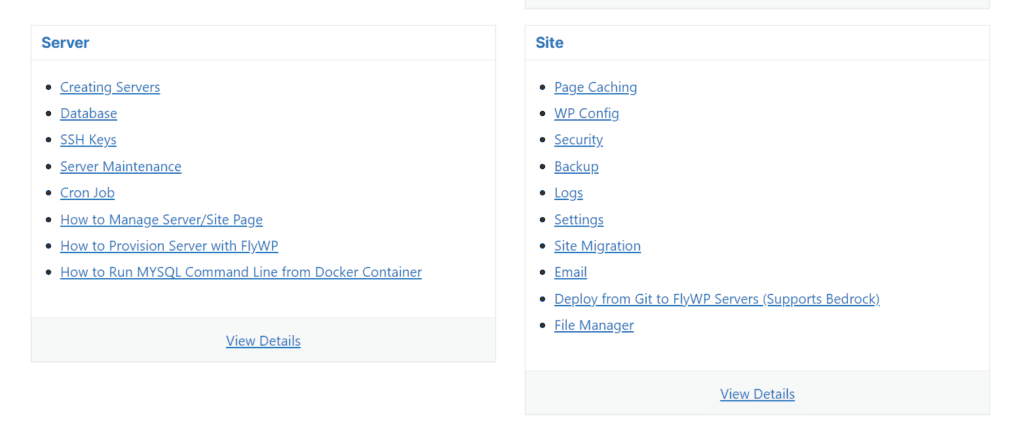 FlyWP Review (2026) - Worthy Cloudways Alternative? 19 FlyWP knowledge base