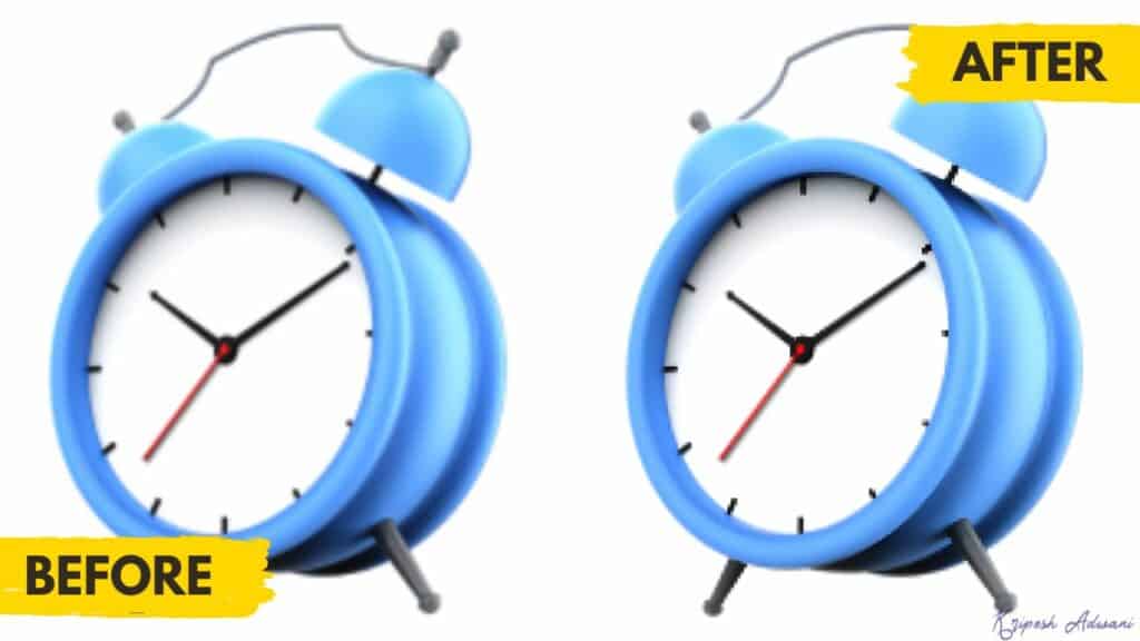 Freepik Upscaled Image - Alarm Clock Vector