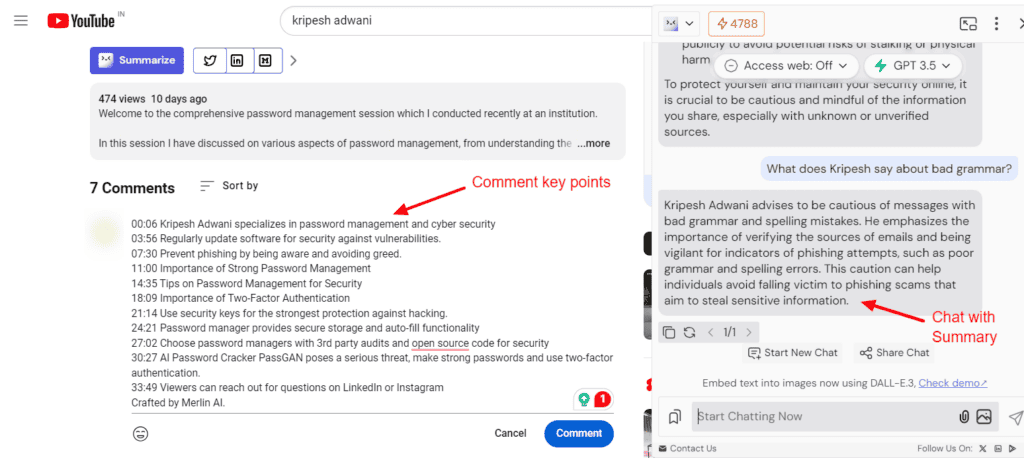 Merlin AI Review (2026): The Best AI Tool for Boosting Productivity? 18 Merlin AI for Youtube