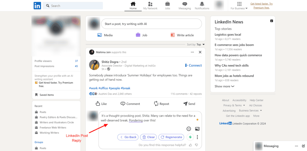 Merlin AI Review (2026): The Best AI Tool for Boosting Productivity? 14 Merlin on LinkedIn comments