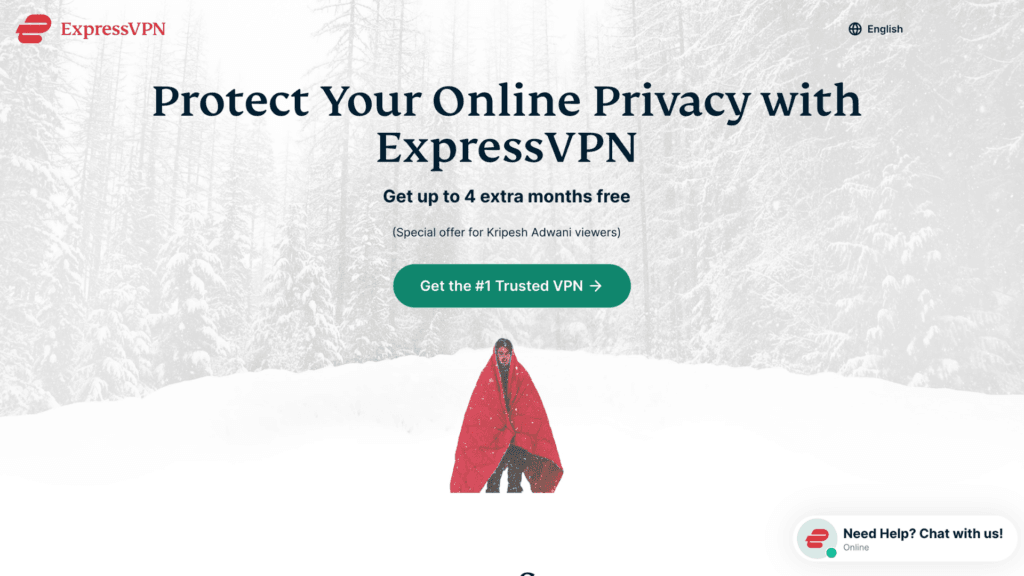 ExpressVPN Homepage