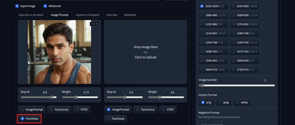 FaceSwap option - Fooocus Colab