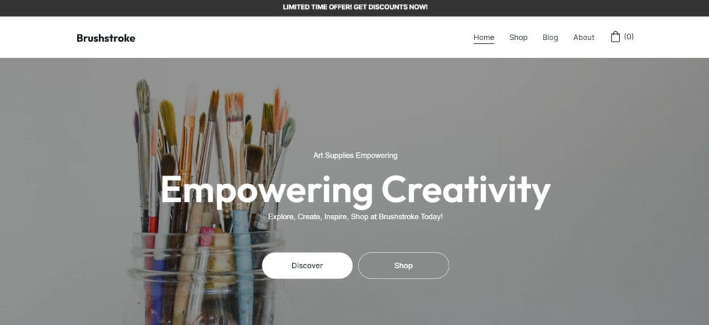 How to Create a Website Using AI? Build Websites 10x Faster 12 Online store generated with Hostinger AI website builder
