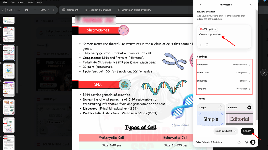 brisk-teaching-ai-tools-for-teachers-worksheet-generation
