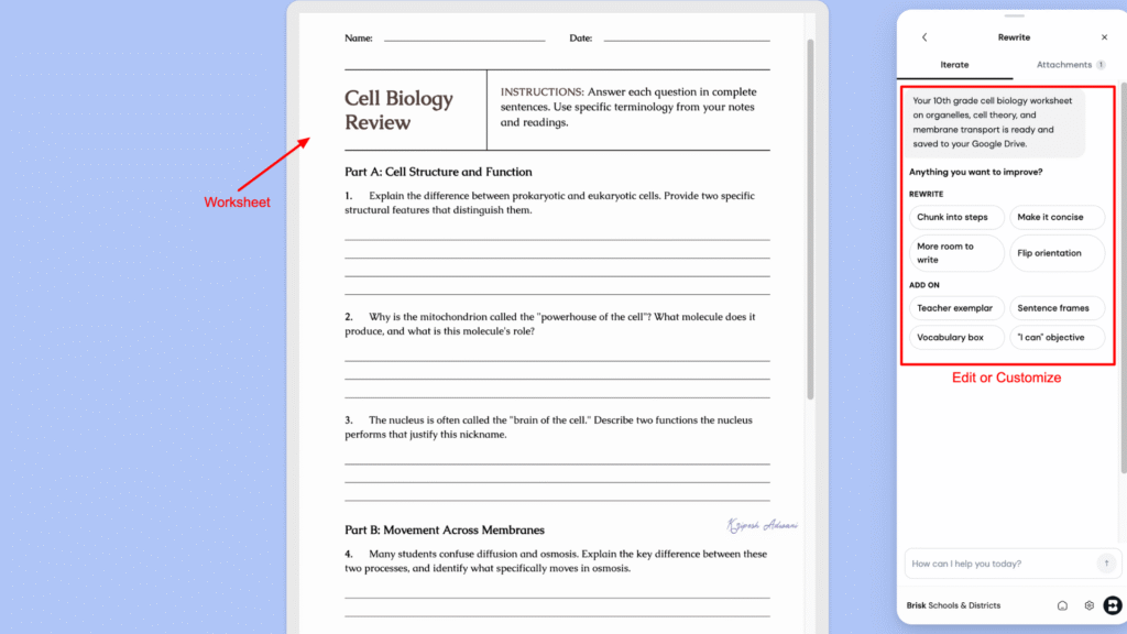brisk-teaching-ai-tools-for-teachers-worksheet-output
