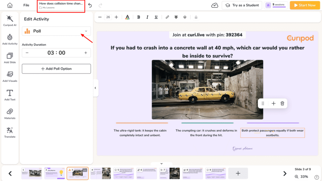curipod-ai-tools-for-teachers-interactive-lesson-output