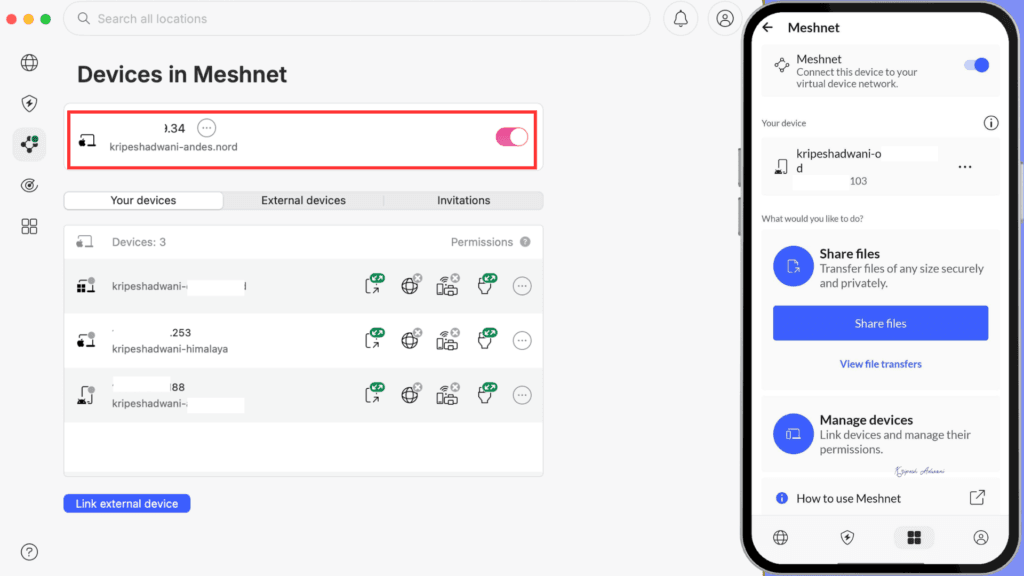 Meshnet Features
