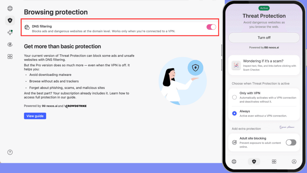 NordVPN Threat Protection Features
