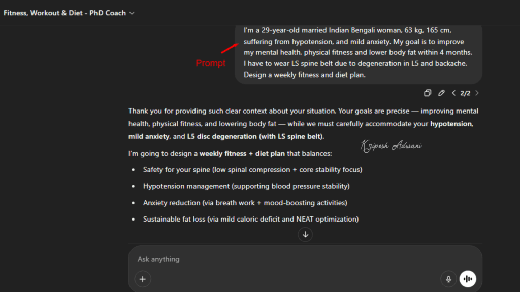 15 Best FREE Custom GPTs on GPT Store (2026) 35 Fitness Workout Diet Example