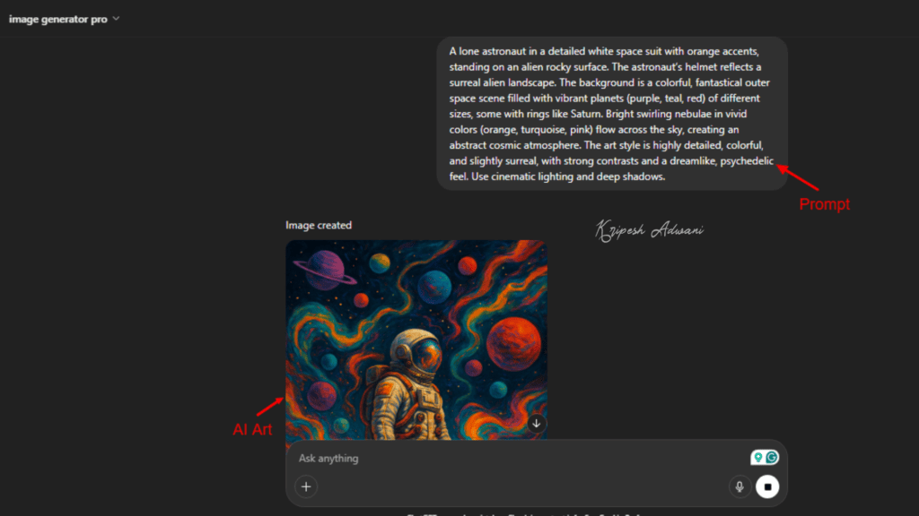 15 Best FREE Custom GPTs on GPT Store (2026) 14 Image Generator Pro Example 1 1