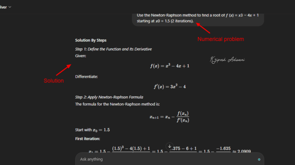 15 Best FREE Custom GPTs on GPT Store (2026) 24 Math Solver Example 1