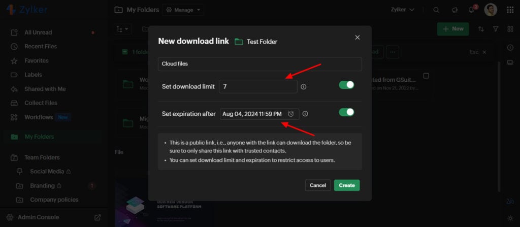 Zoho WorkDrive Review - Better Than Google Drive? 14 Zoho WorkDrive - Download Links