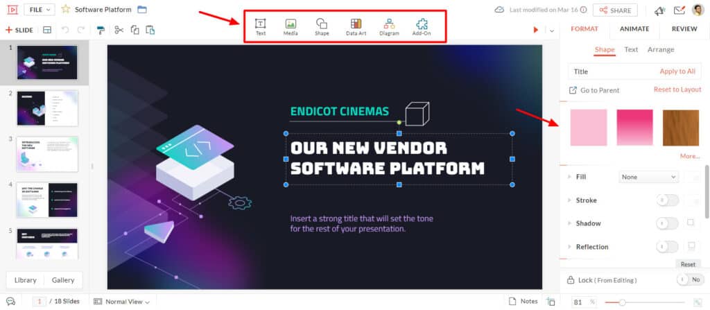 Zoho WorkDrive Review - Better Than Google Drive? 5 Zoho WorkDrive file editing