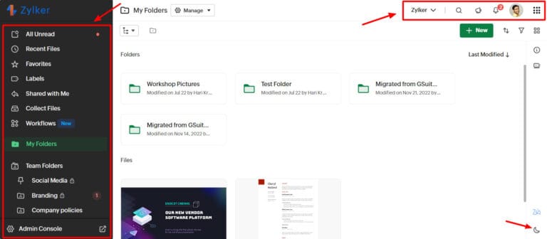 Work Drive Zoho WorkDrive Review - Better Than Google Drive? - Kripesh Adwani