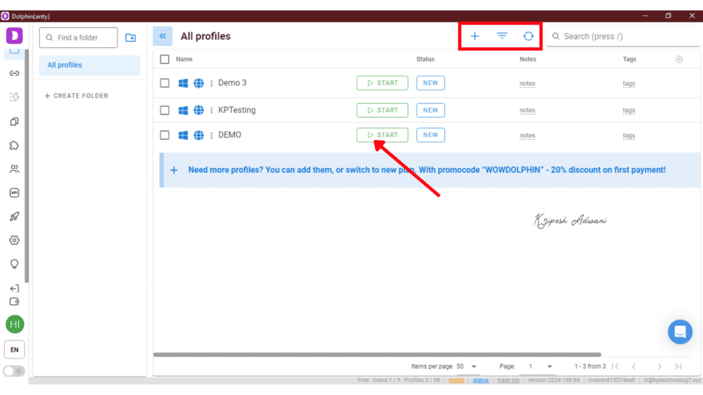 Dolphin Anty Sign Up Process