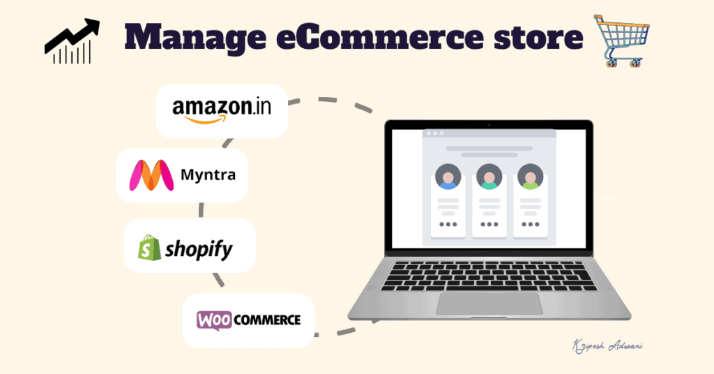 E-commerce store management