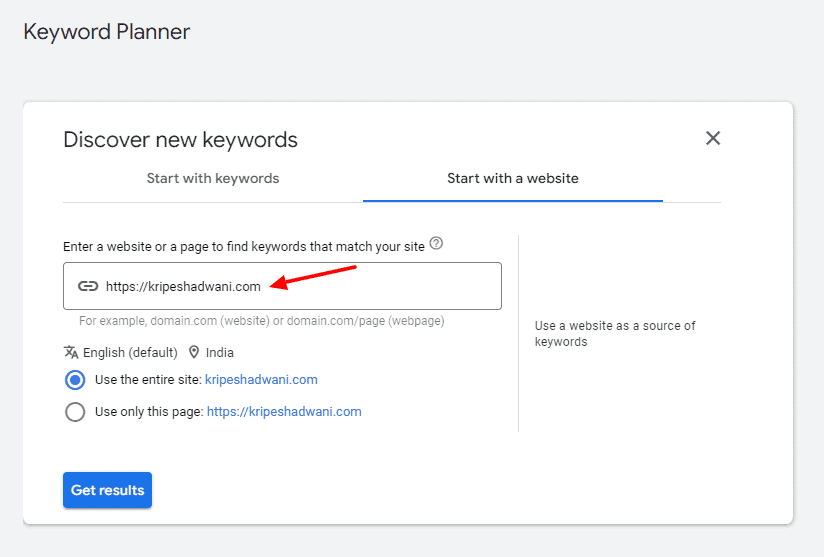 9 Best Free Keyword Research Tools ( 2026) - Better Than Paid 13 Google Keyword Planner - Search keywords by site