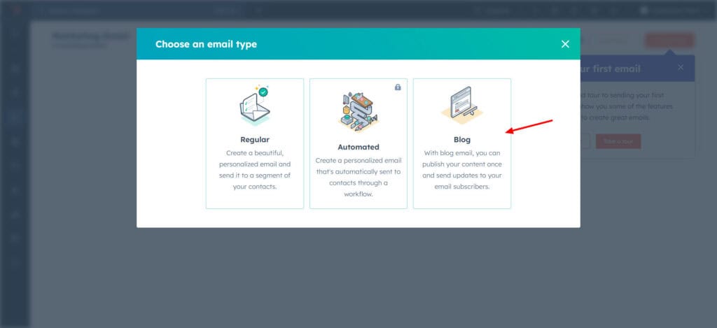 8 Best Free Email Marketing Tools (2026) -Really FREE 26 HubSpot Email Types
