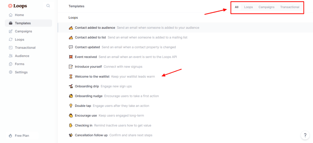 8 Best Free Email Marketing Tools (2026) -Really FREE 31 Loops templates