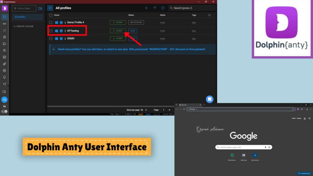 6 Best Antidetect Browsers (2026) - Multi Accounting & Privacy 5 Dolphin Anty UI