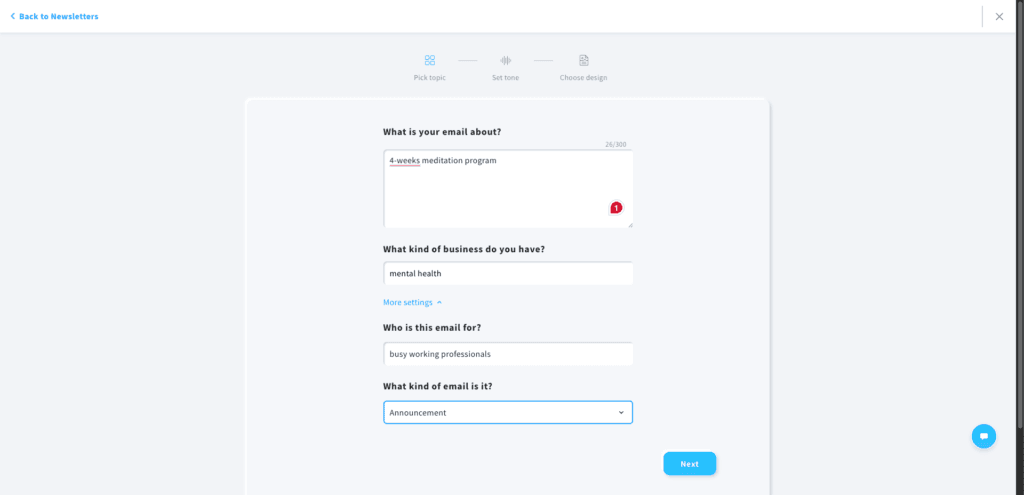 GetResponse - AI email design
