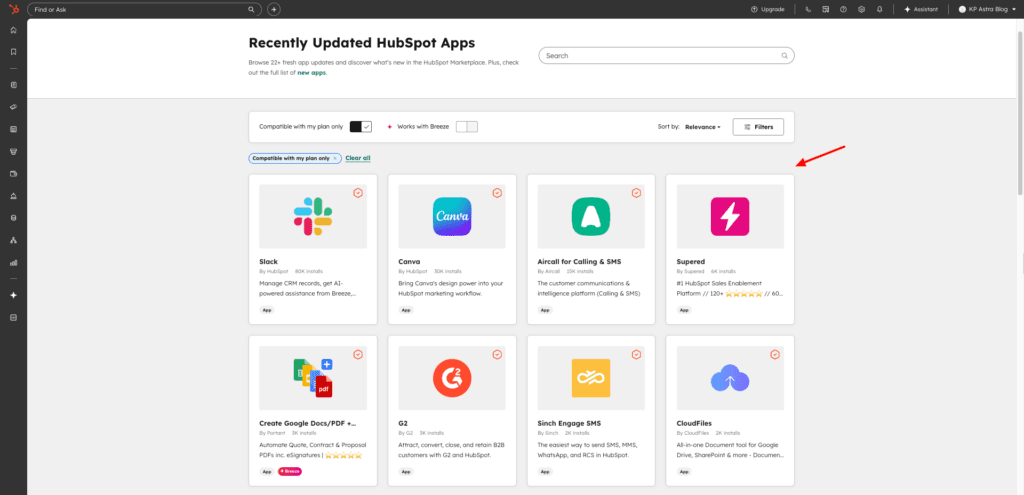 HubSpot Integrations
