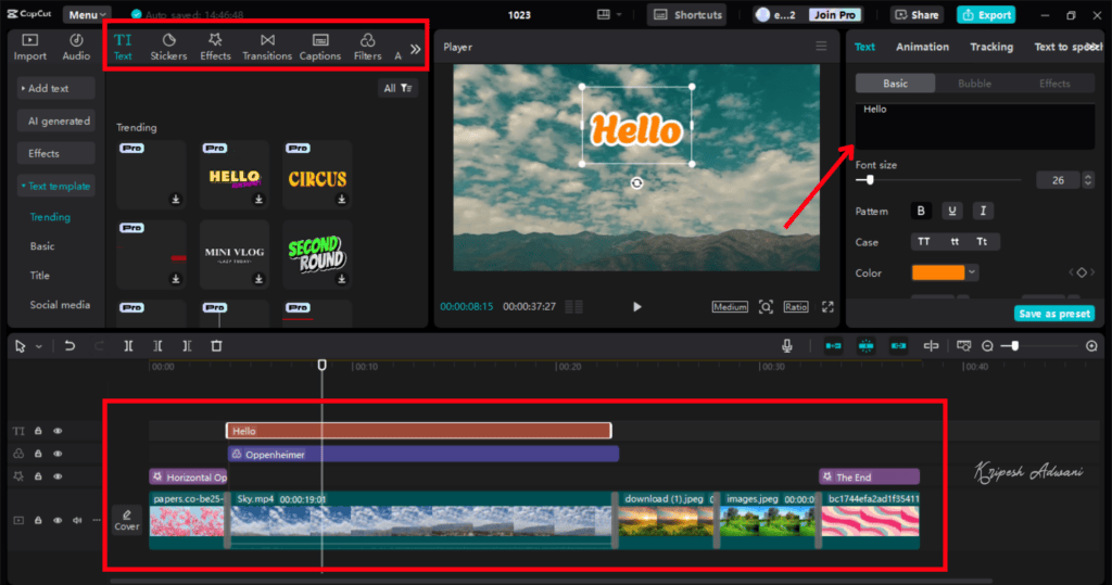 How To Use CapCut in India (2026) 13 7 Edit video with effects & filters