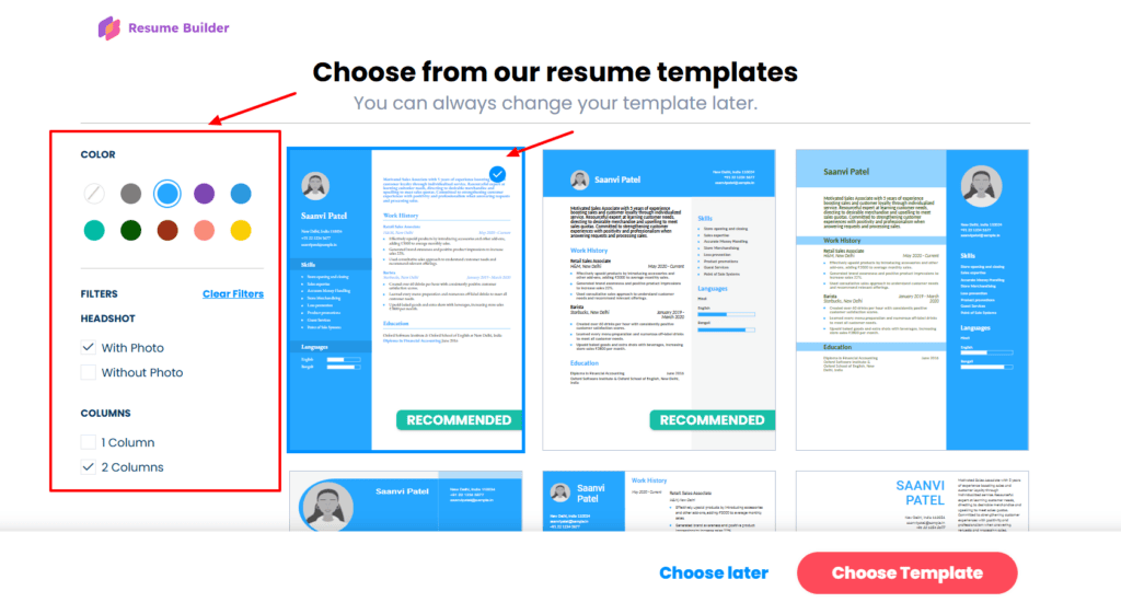 7 Free AI Resume Builders (2026) - Create Killer Resumes in Minutes 12 Resume Builder - templates