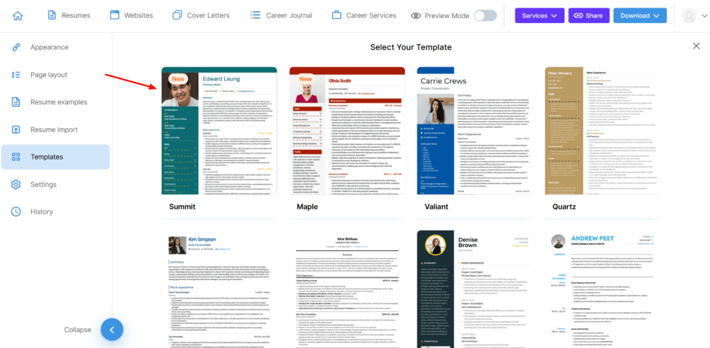 7 Free AI Resume Builders (2026) - Create Killer Resumes in Minutes 6 Rezi AI - AI descriptions