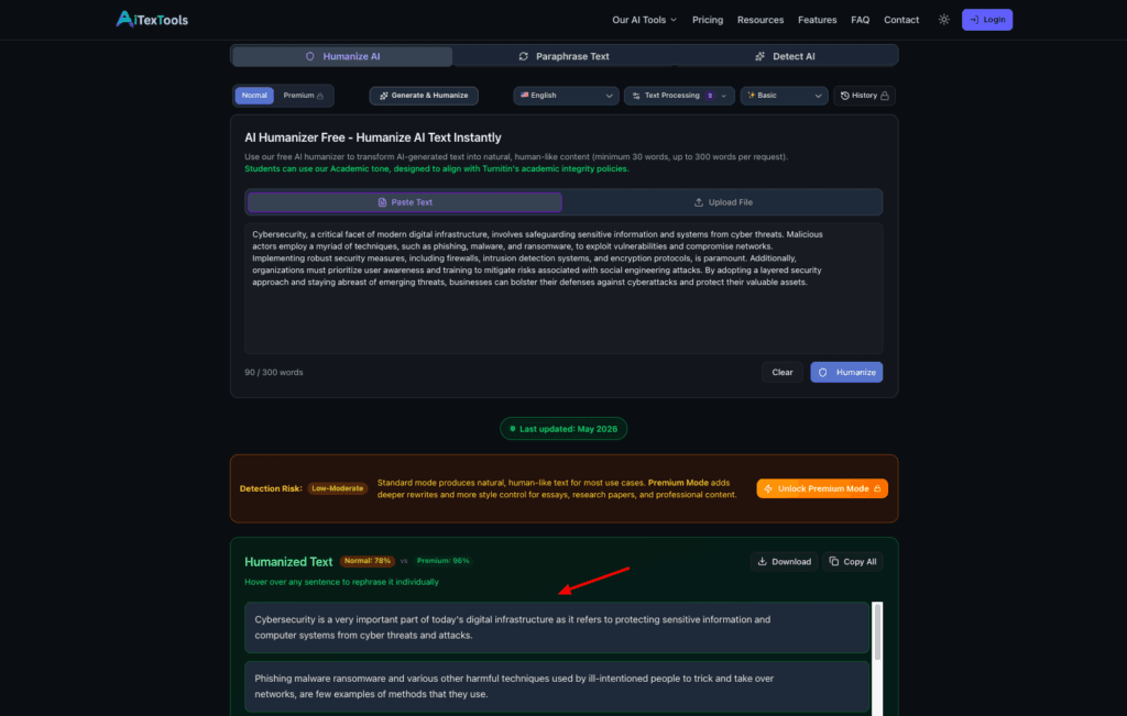 AI Text Tools - Humanization
