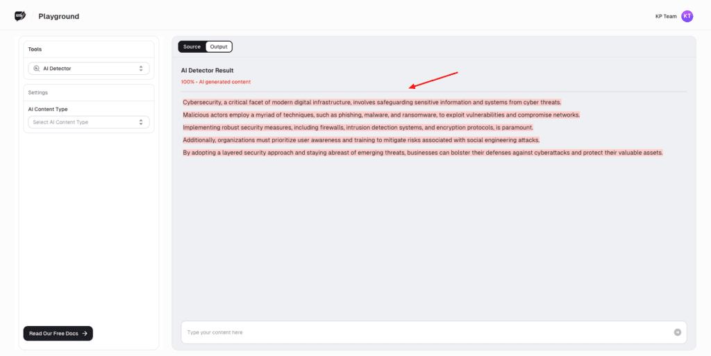Ask Your PDF - AI Content Detector
