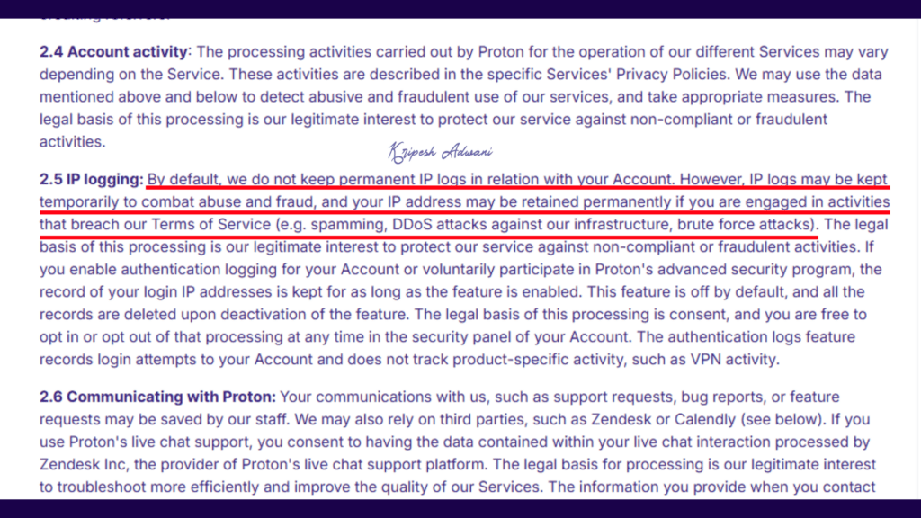 Proton VPN Review (2026) - Best Free VPN? 9 Proton IP logging policy