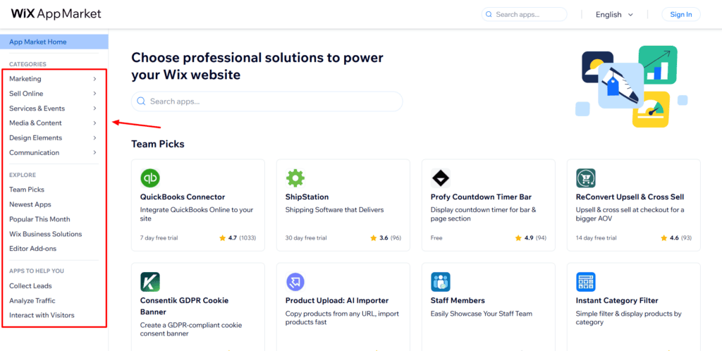 6 Best eCommerce Platforms for Beginners 2026 (+ Why Shopify Wins) 9 Wix App Market