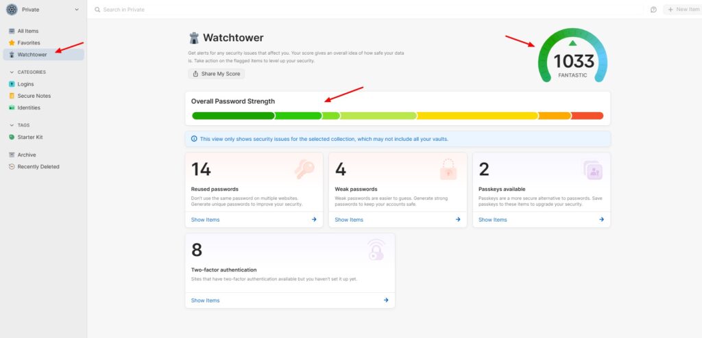 12 Best Mac Apps for Productivity in 2026: Complete Guide 7 1Password Watchtower