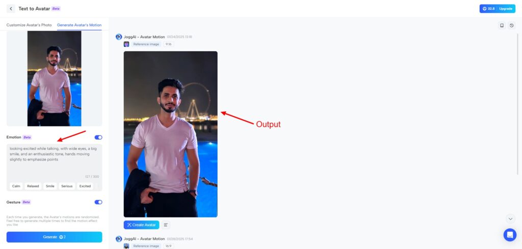 JoggAI Review (2026) - Best AI Video Creator Right Now? 9 JoggAI - photo avatar from uploaded photo