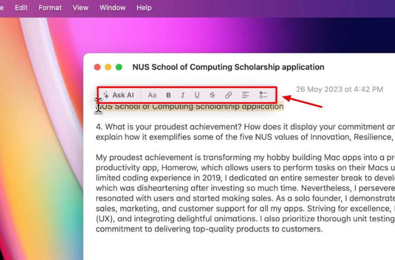 12 Best Mac Apps for Productivity in 2026: Complete Guide 16 ProNotes formatting options