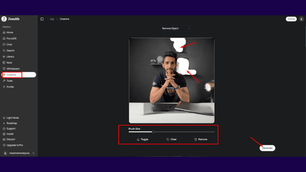 Zemith AI Review (2026) - King Of AIO AI Tools? 28 Remove Object Menu