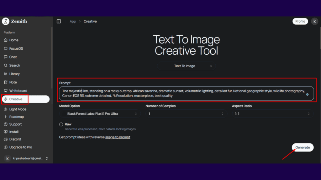 Zemith AI Review (2026) - King Of AIO AI Tools? 20 Text-to-image prompt