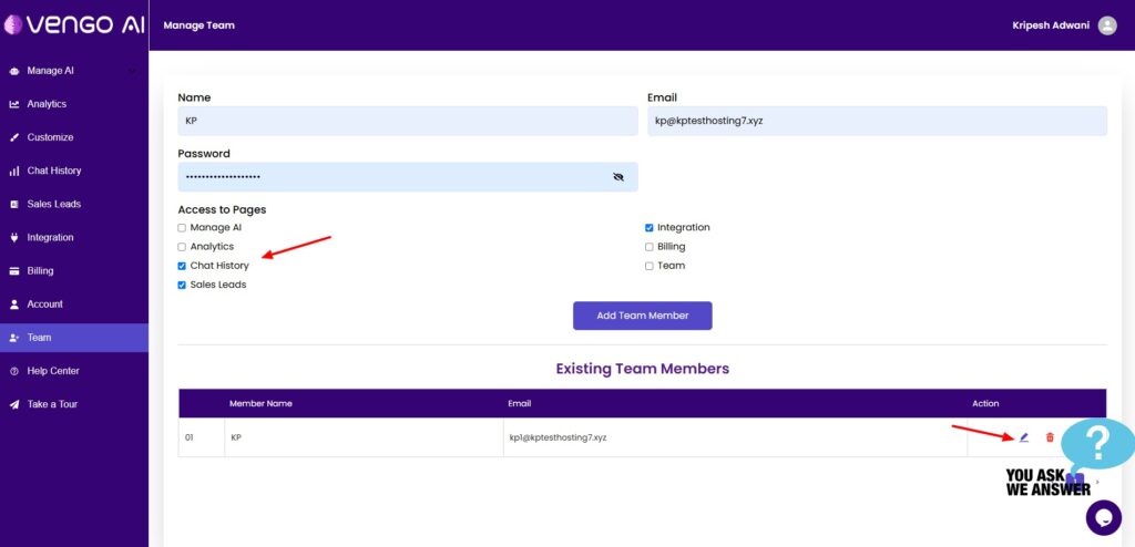 Vengo AI Review (2026) - Build AI Sales Agent For Cheap 7 Vengo AI - team members
