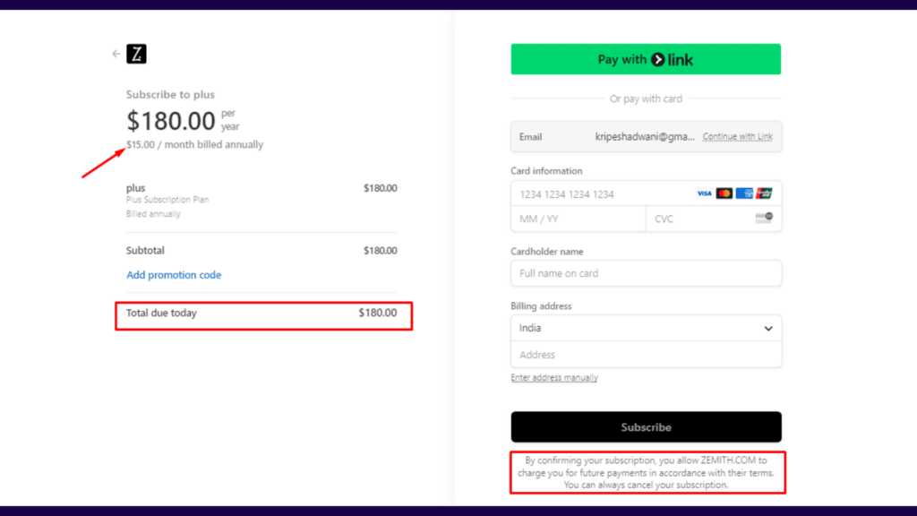 Zemith AI Review (2026) - King Of AIO AI Tools? 41 Zemith AI Payment policy