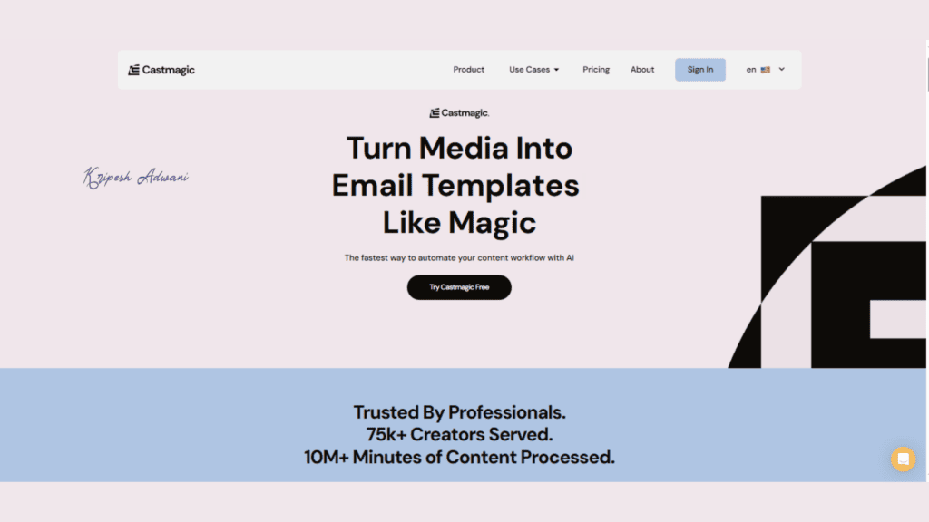 CastMagic Official Website