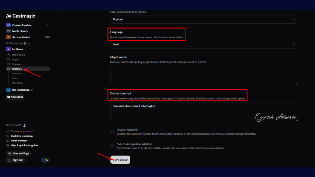 Context Prompt User Guide