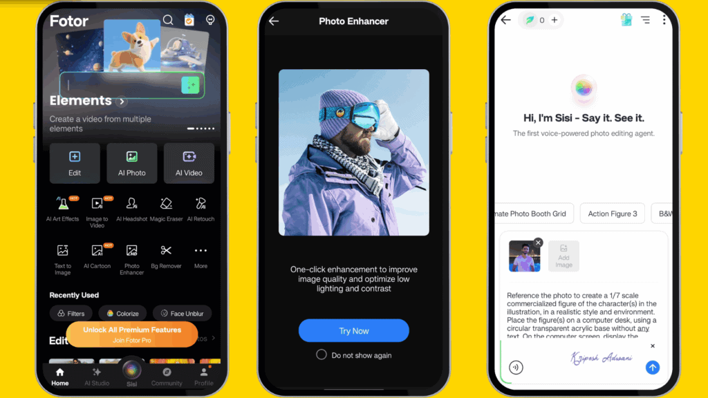 11 Best AI Photo Editor Apps for Android in 2026 (Tested & Ranked) 23 Fotor UI