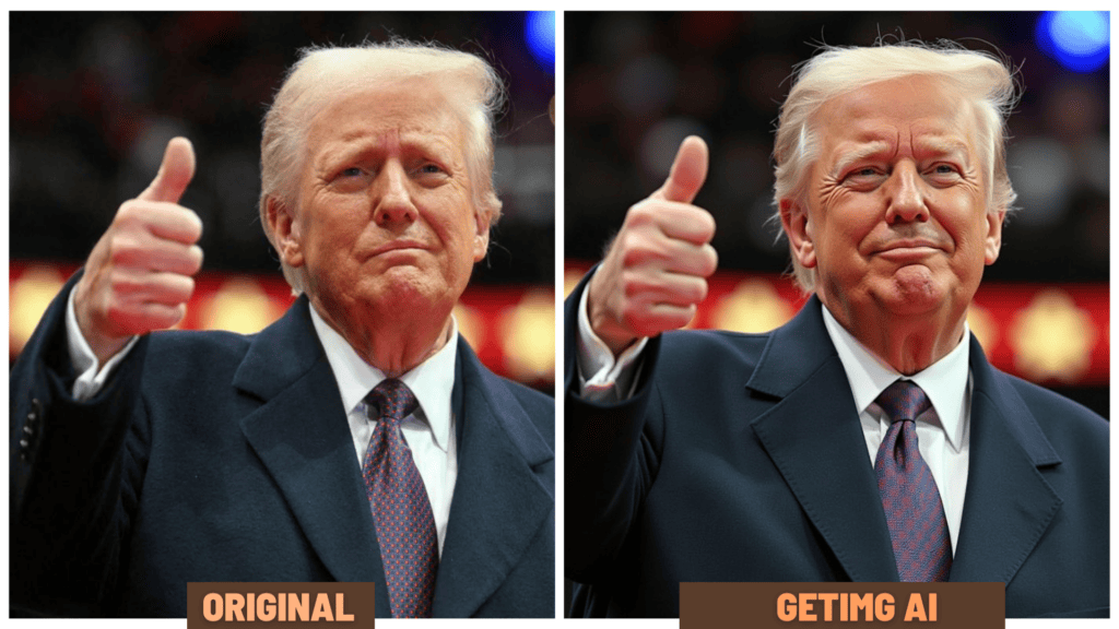 9 Best Free Ghibli Image Generators (100% Working) 8 Getimg AI Ghibli style Donald Trump Image 1