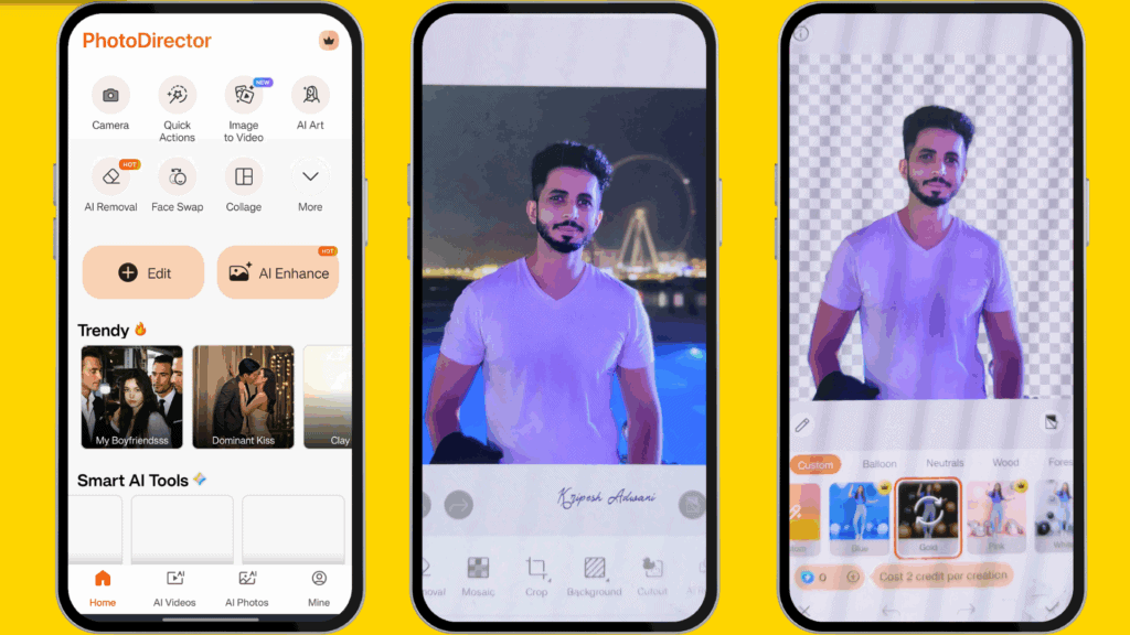 11 Best AI Photo Editor Apps for Android in 2026 (Tested & Ranked) 26 PhotoDirector UI
